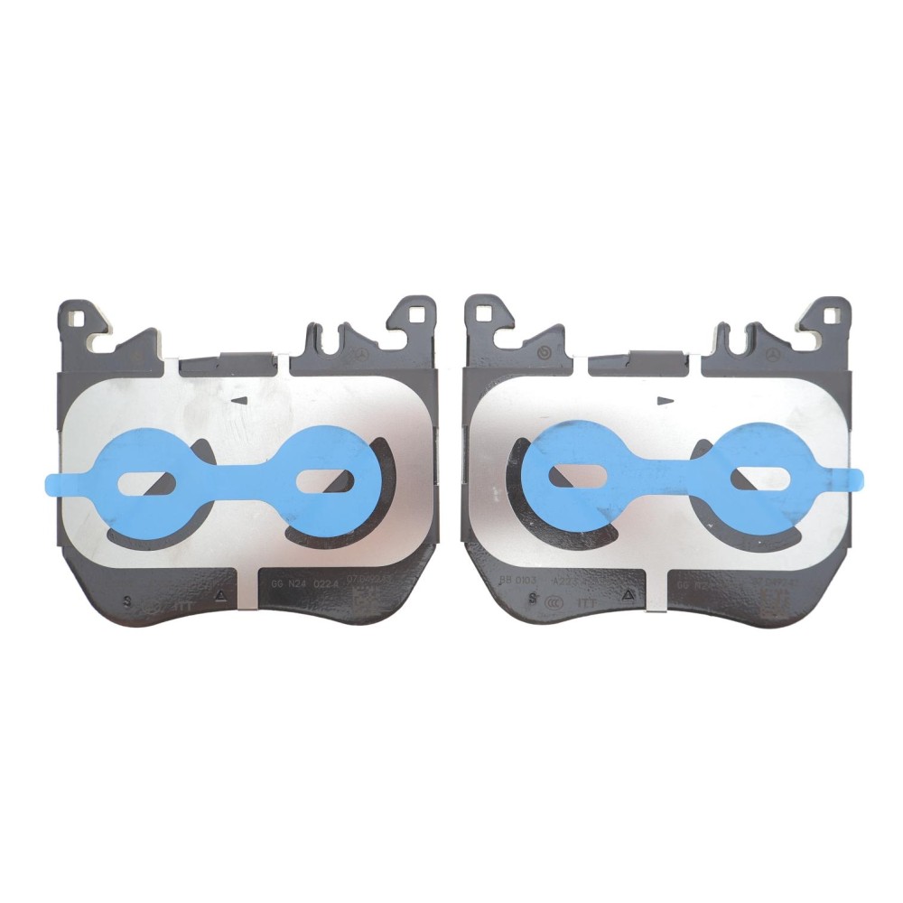 Колодки гальмівні (передні) MB S-class (V223/W223/Z223) 20- (Brembo)