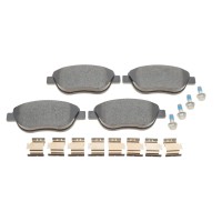 Колодки гальмівні (передні) Citroen C4 04-/Peugeot 207/307 02- (Bosch) Q+