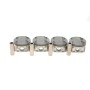 Поршень Dacia Duster/Logan/Sandero/Renault Clio/Kangoo 1.6 16V 98- (80.50mm/+1.00mm) (к-кт 4 шт)
