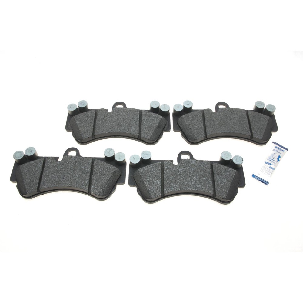 Колодки гальмівні (передні) Porsche Cayenne 02-10/VW Touareg 02-18/MB G-class (W463) 18-