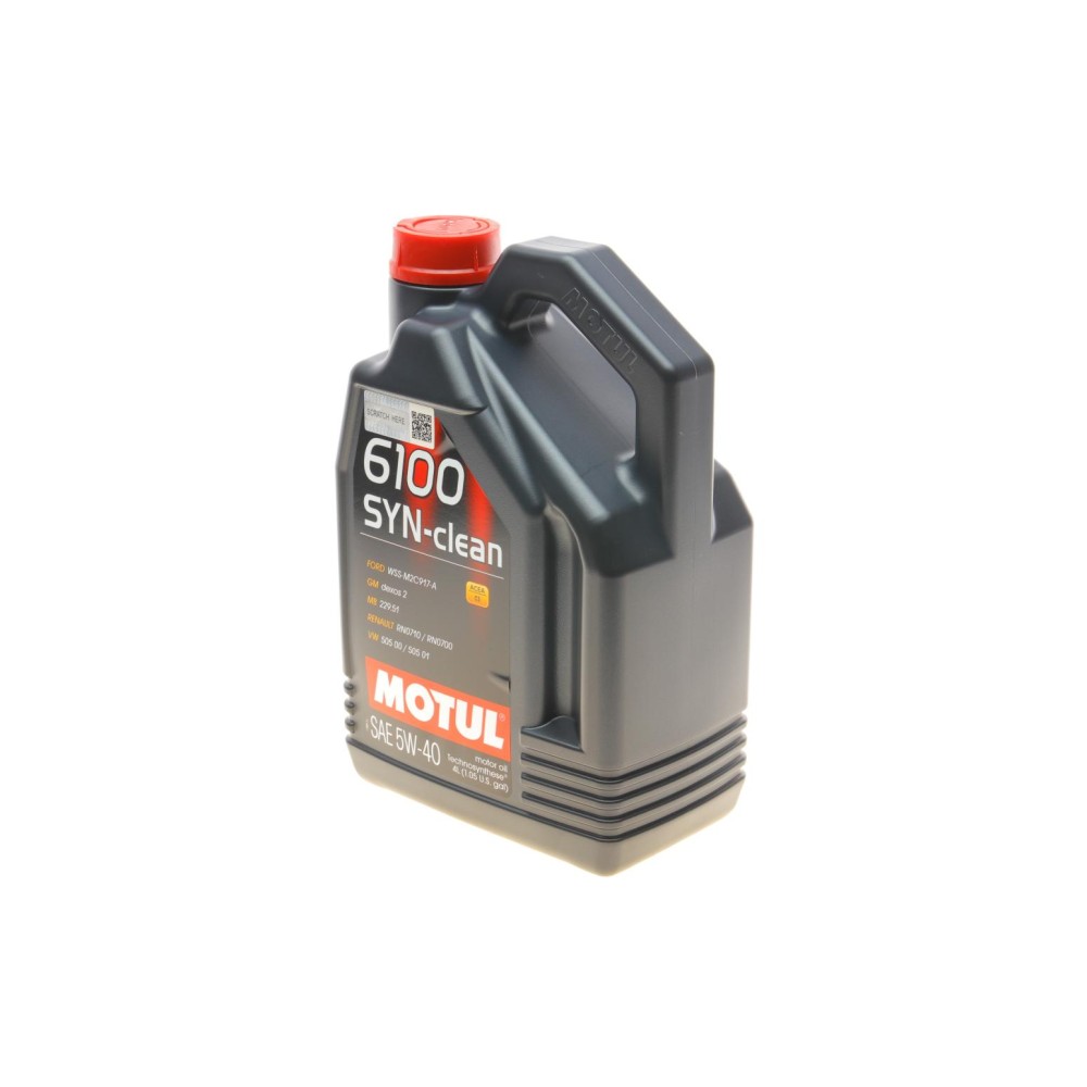 Олива 5W40 6100 SYN-clean (4L) ( BMW LL-04/GM-OPEL dexos2TM/MB 229.51/VW 502 00/505 01) (107942)