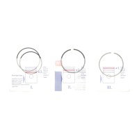 Кільця поршневі Fiat Doblo/Opel Combo 1.4 10- (72.40mm/+0.40) (1.2-2-1)