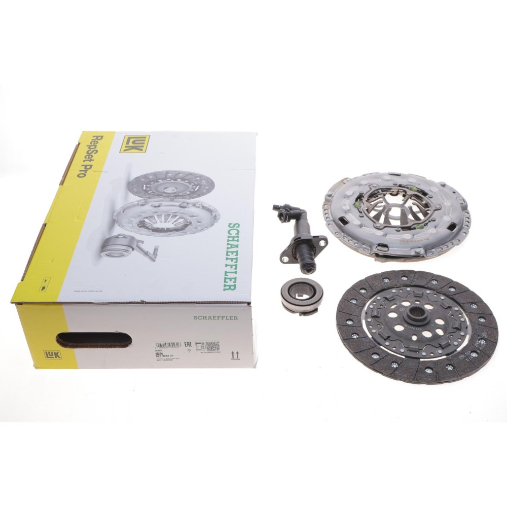 Комплект зчеплення VW T5 1.9-2.0 TDI 03-15 (d=230mm) (+ вижимний/робочий циліндр)