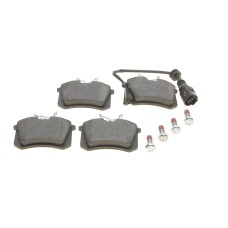 Колодки гальмівні (задні) VW Polo 01-/Skoda Fabia 99-08/Seat Cordoba/Ibiza 02-09 (Trw) (+ датчик)