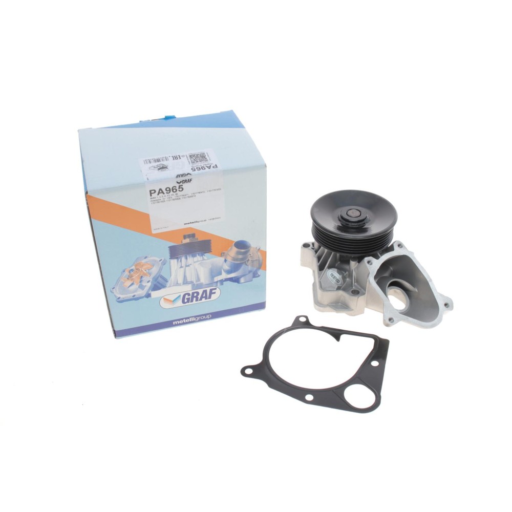 Помпа води BMW 1/3/5/6/X3/X5/X6 2.0d/2.5d/3.0d/xDrive 01-13 (R/B) (7 лоп.) (6 кан.)