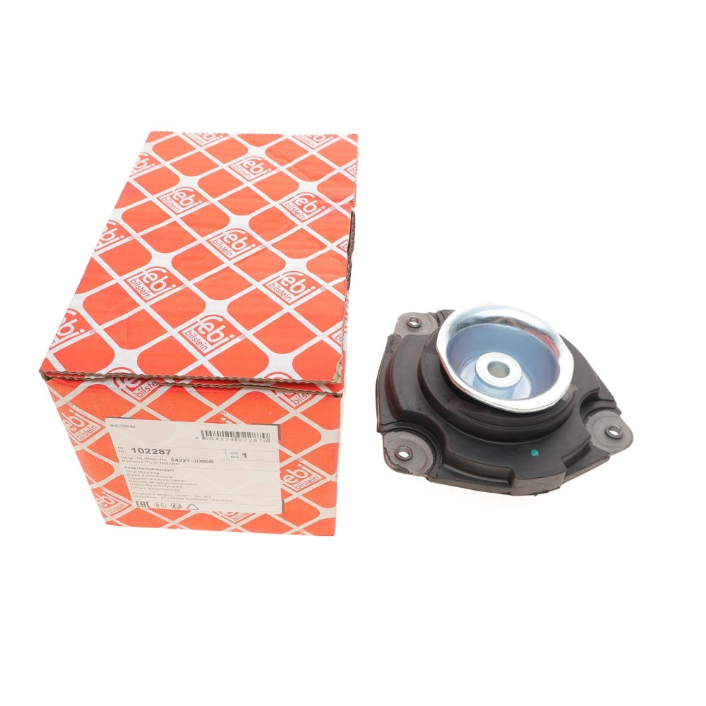 Подушка амортизатора (переднього) + підшипник Nissan Qashqai 07- (L)