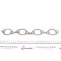 Прокладка колектора випускного Opel Astra/Vectra/Kadett/Combo 1.5/1.6/1.7D 80-01