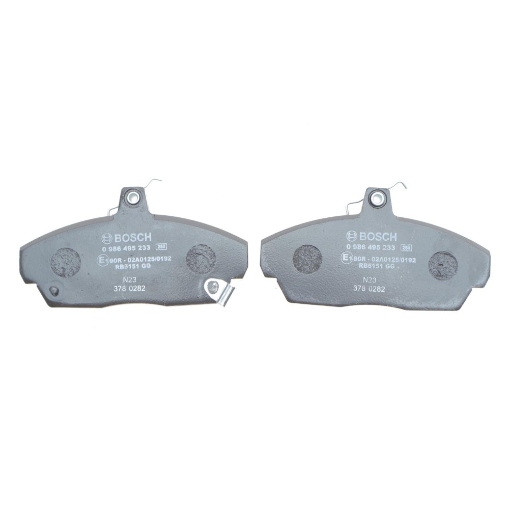 Колодки гальмівні (передні) Honda Civic VI/VII 94-05/Concerto 89-95/Rover 400 90-00 (17.5x129.3x68.6)