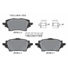 Колодки гальмівні (задні) Suzuki Swace/Toyota C-HR/Corolla 19-(TRW) Q+