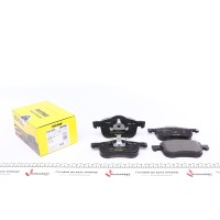 Колодки гальмівні (передні) Volvo S60/S80 2.0/2.4 D/T 98-10 (Teves) Q+
