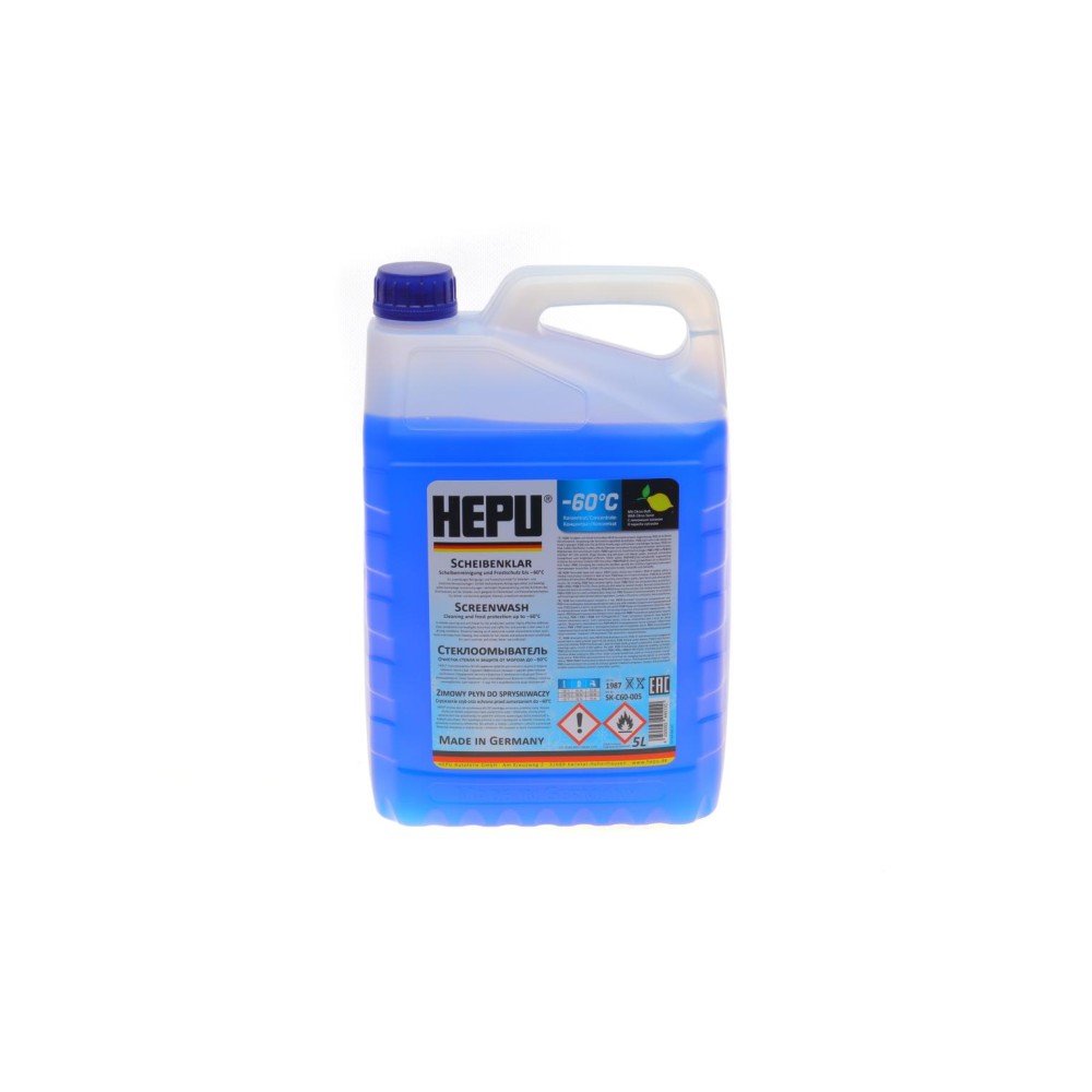 Омивач скла зима (5L) (-60°C) HEPU