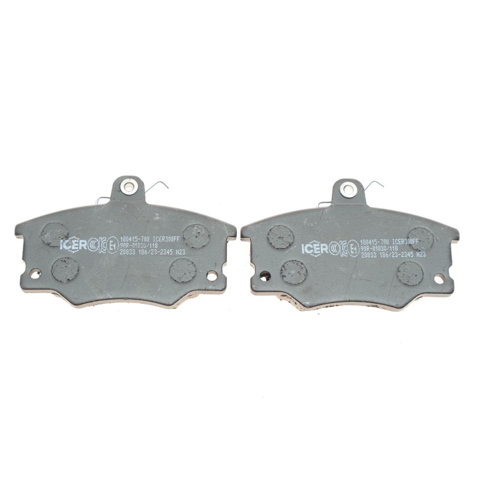 Колодки гальмівні (передні) Fiat Punto 93-00/Tipo 87-95/Uno 83-/Palio 96-02/Lexus NX 14-17