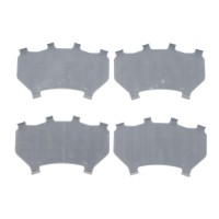 Комплект протискрипних пластин (передніх) Volvo S40/V40 95-06 (TRW)