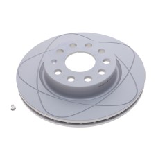 Диск гальмівний (передній) Audi A3/Skoda Octavia/VW Caddy/Golf 03- (280x22) (з покр) PowerDisc