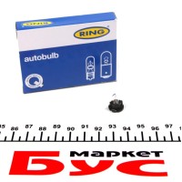 Автолампа 14V 1.4W F4.8 Black (в щиток приладів)