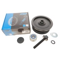 Шків колінвалу + шків генератора BMW 3 (E46)/5 (E39/E61) 99-10 (4PK+6PK) (в комплекті з болтом)