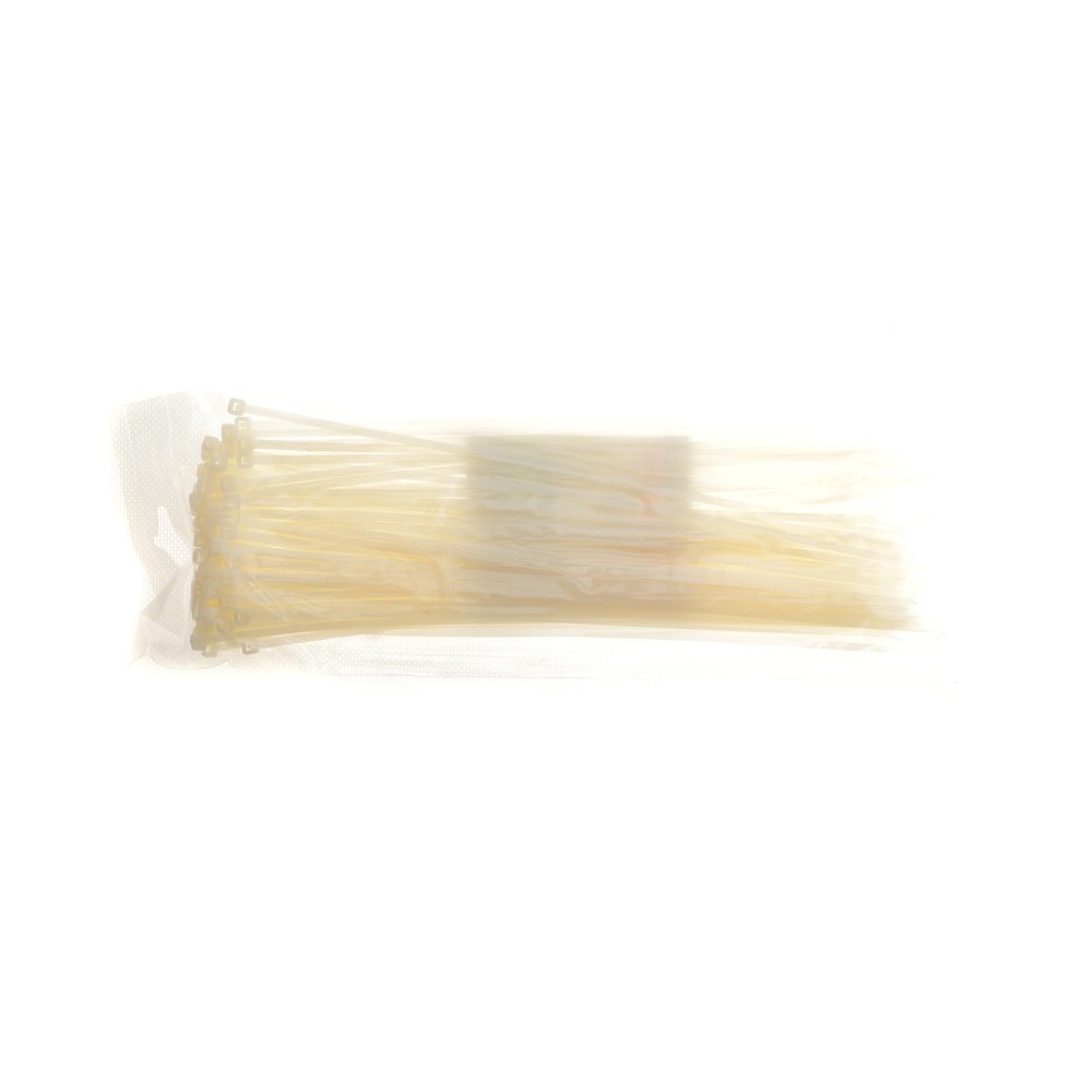 Набір стяжок пластикових 3,6x300 мм 100 од. (біла)