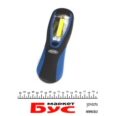 Ліхтарик-лампа (крюк/магніт/гумова рукоятка/180lm/3W COB)