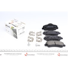 Колодки гальмівні (передні) Citroen C4/Peugeot 308 II/SW 13- (Mando)