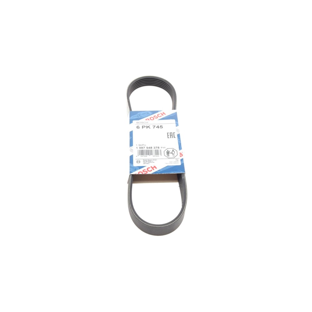 Ремінь генератора VW Caddy IV/Golf VII 1.0-1.2TSI/1.4TSI 15- (-AC) (6PK745)