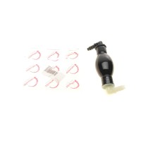 Груша підкачки (d=8mm) (180* в сторону)