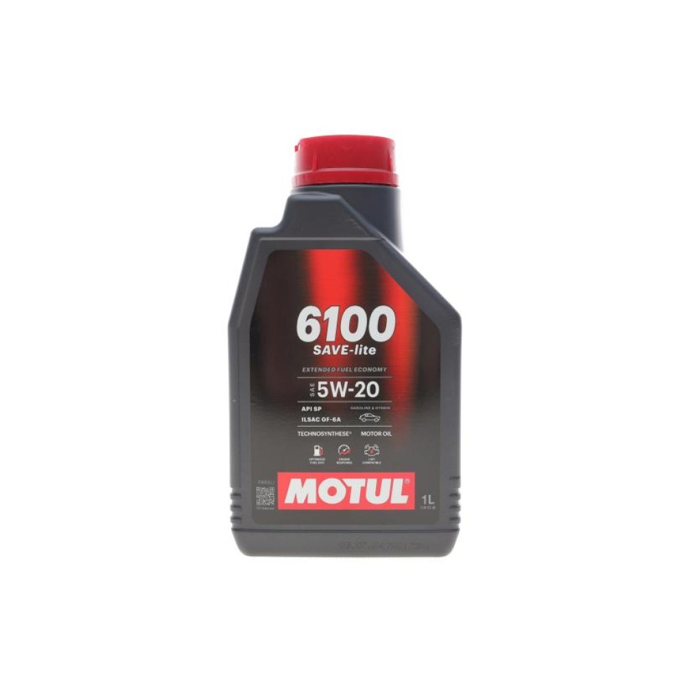 Олива 5W20 6100 Save-lite (1L) (API PERFORMANCE SP/ILSAC GF-6A) (113137)