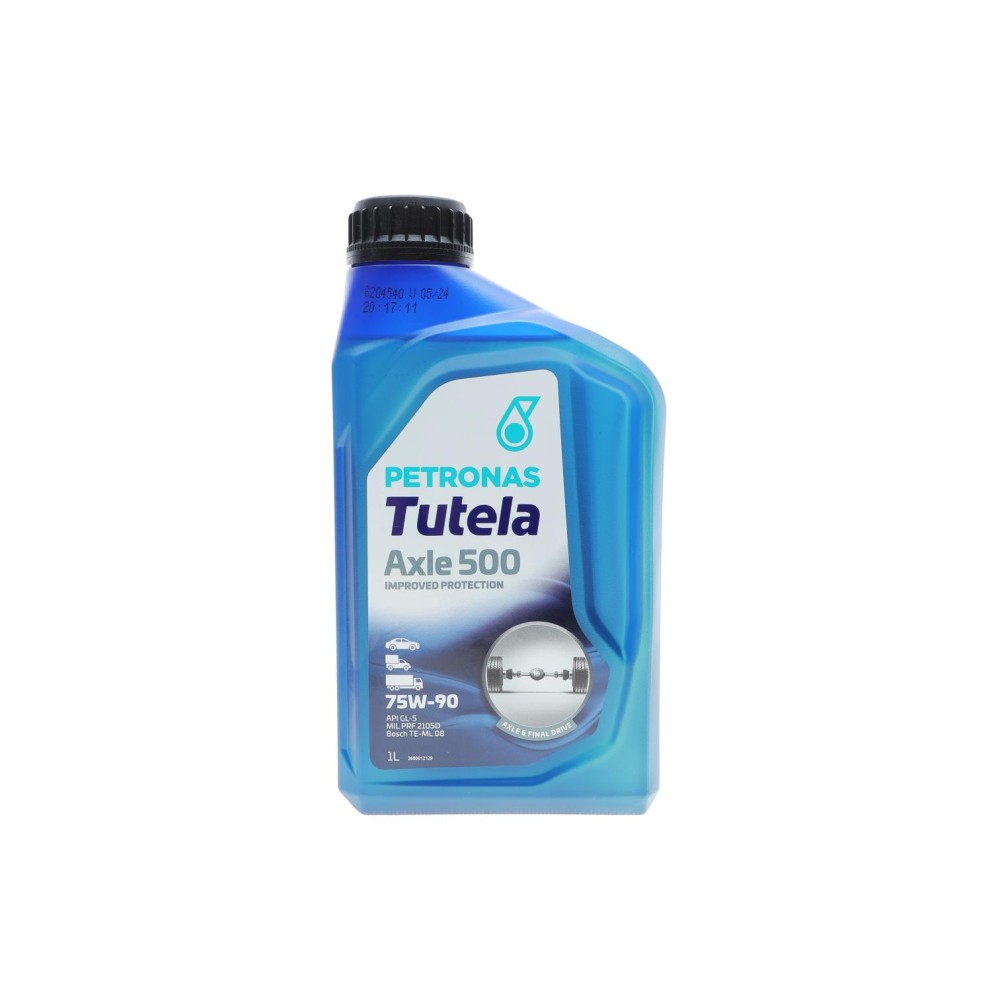 Олива 75W90 TUTELA AXLE 500 (1L) (MIL PRF 2105D) (API GL-5)