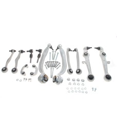 Комплект важелів підвіски (передньої) Audi A4 94-01/A6 97-05/VW Passat 96-00 (товстий палец/повний)
