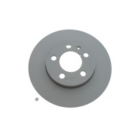 Диск гальмівний (передній) Audi A1/Seat Ibiza/VW Polo 17- (256x22) (з покриттям) (вентильований)