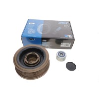 Шків колінвалу + шків генератора BMW 5 (E60)/X5 (E70) 2.5D/3.0D 02- (генератор 150А)