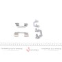 Планка супорта (переднього) прижимна (к-кт) Citroen Jumpy/Fiat Scudo/Peugeot Expert 96- (Lucas)