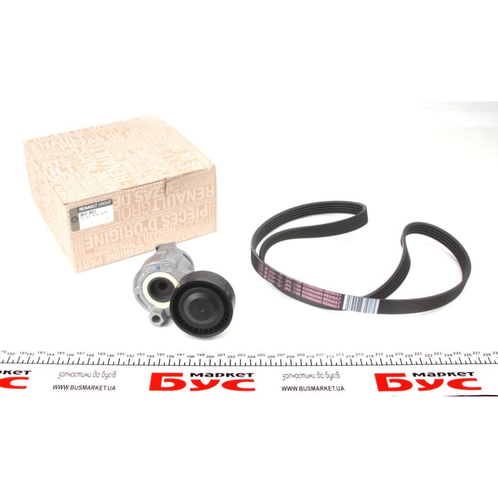Комплект ременя генератора Renault Kangoo 1.5 dCi 01- (5PK1199)