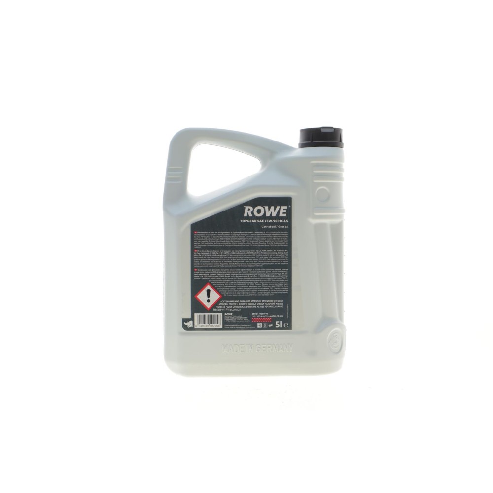 Олива 75W90 HIGHTEC TOPGEAR HC-LS (5L) (MIL-L 2105D) (API GL-4/GL-5/GL-5 LS)