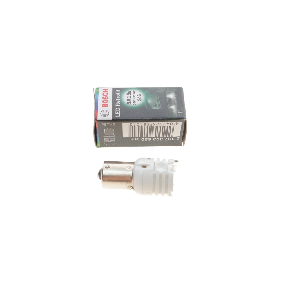 Автолампа P21W 24V 1.9W BA15s LED Retrofit WS