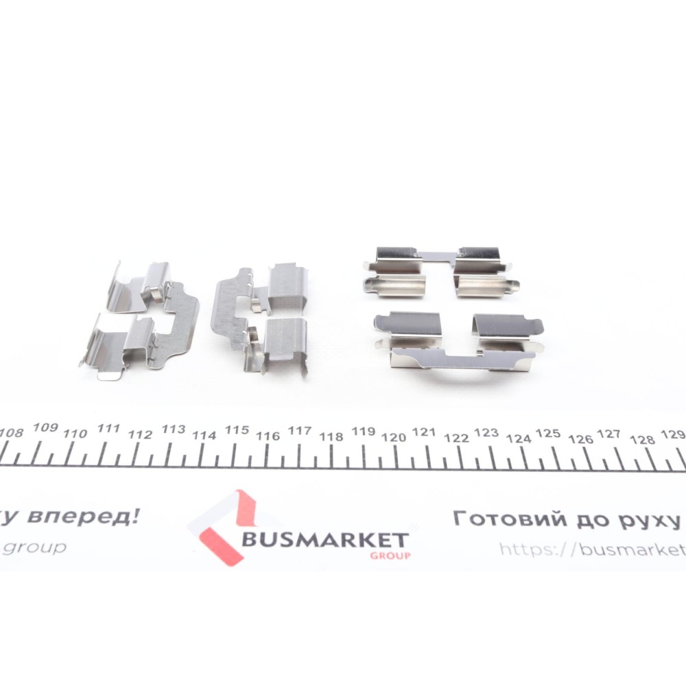 Планка супорта (заднього) прижимна (к-кт) Renault Scenic III/Megane III 1.2-2.0dCi 08- (Lucas)