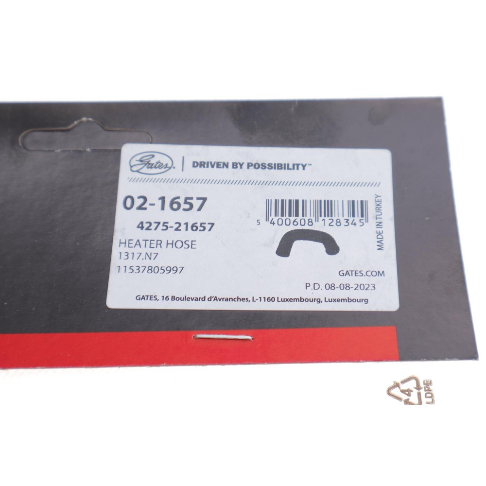 Патрубок радіатора Citroen Berlingo/Peugeot Partner 1.6 HDI 96-11