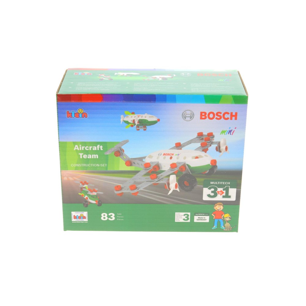 Набір для конструювання літаків Klein Bosch 3in1 Aircraft