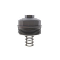 Кришка корпуса фільтра масляного Audi Q7 3,6 FSI 06-10/VW T5 VR6 3.2 04-09
