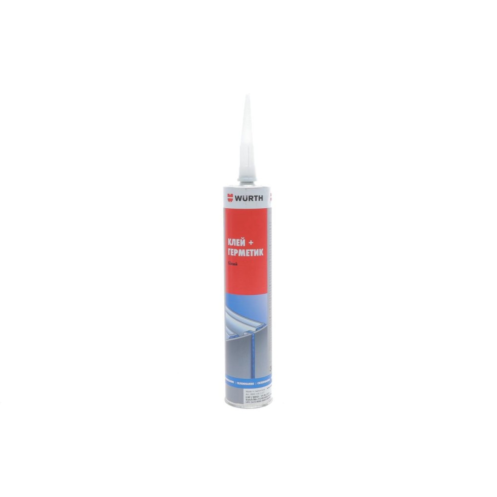 Клей-герметик комбінований поліуретановий K+D (300ml) (білий)