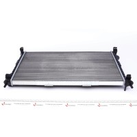 Радіатор охолодження Ford Transit Connect 1.8/1.8TDCi 02-13 (+AC)