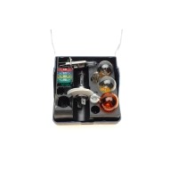 Комплект лампочок H7/H1 12V (H7/H1, P21/5W, P21W, PY21W, W5W,запобіжник 10/15/20A)