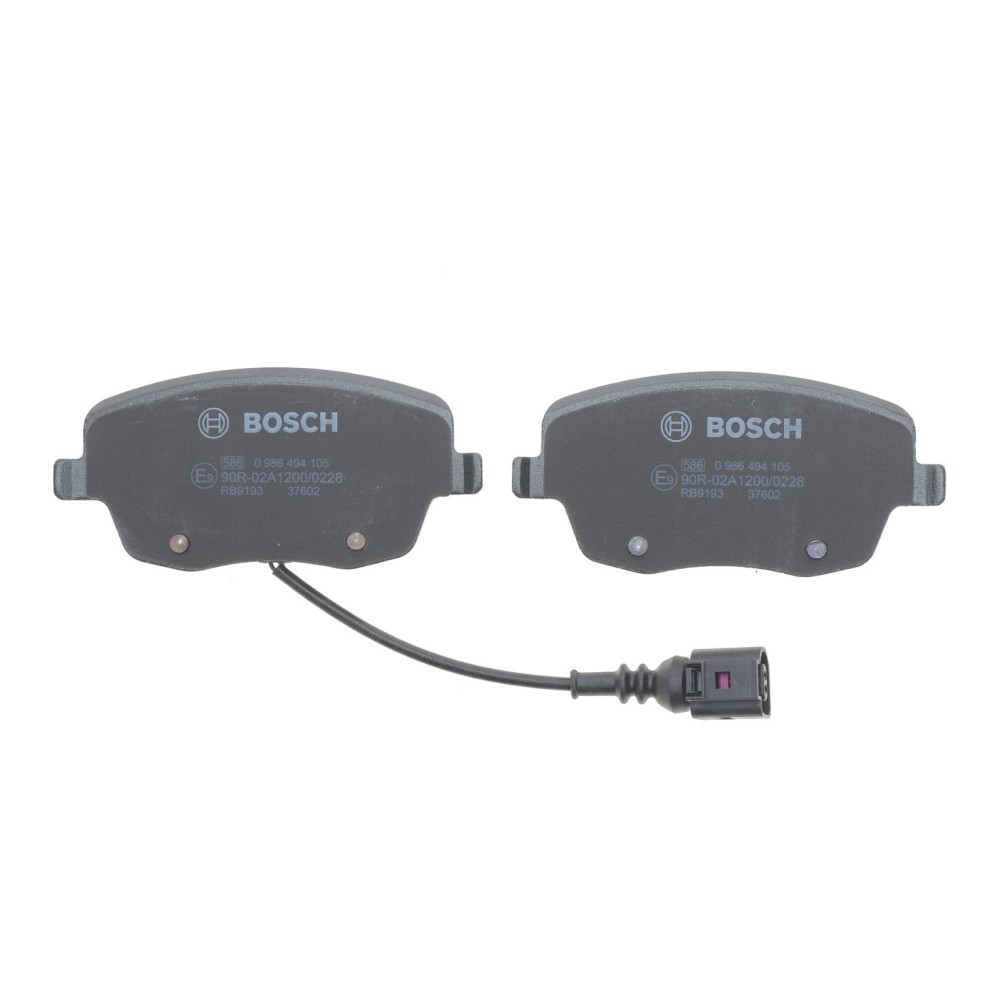 Колодки гальмівні (передні) Seat Ibiza/VW Polo 01-09/Skoda Fabia 99-14/Roomster 06-15 (+датчик)