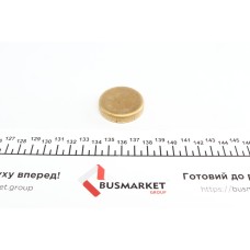 Заглушка блоку циліндрів (d=39.5mm) Латунь/Brass