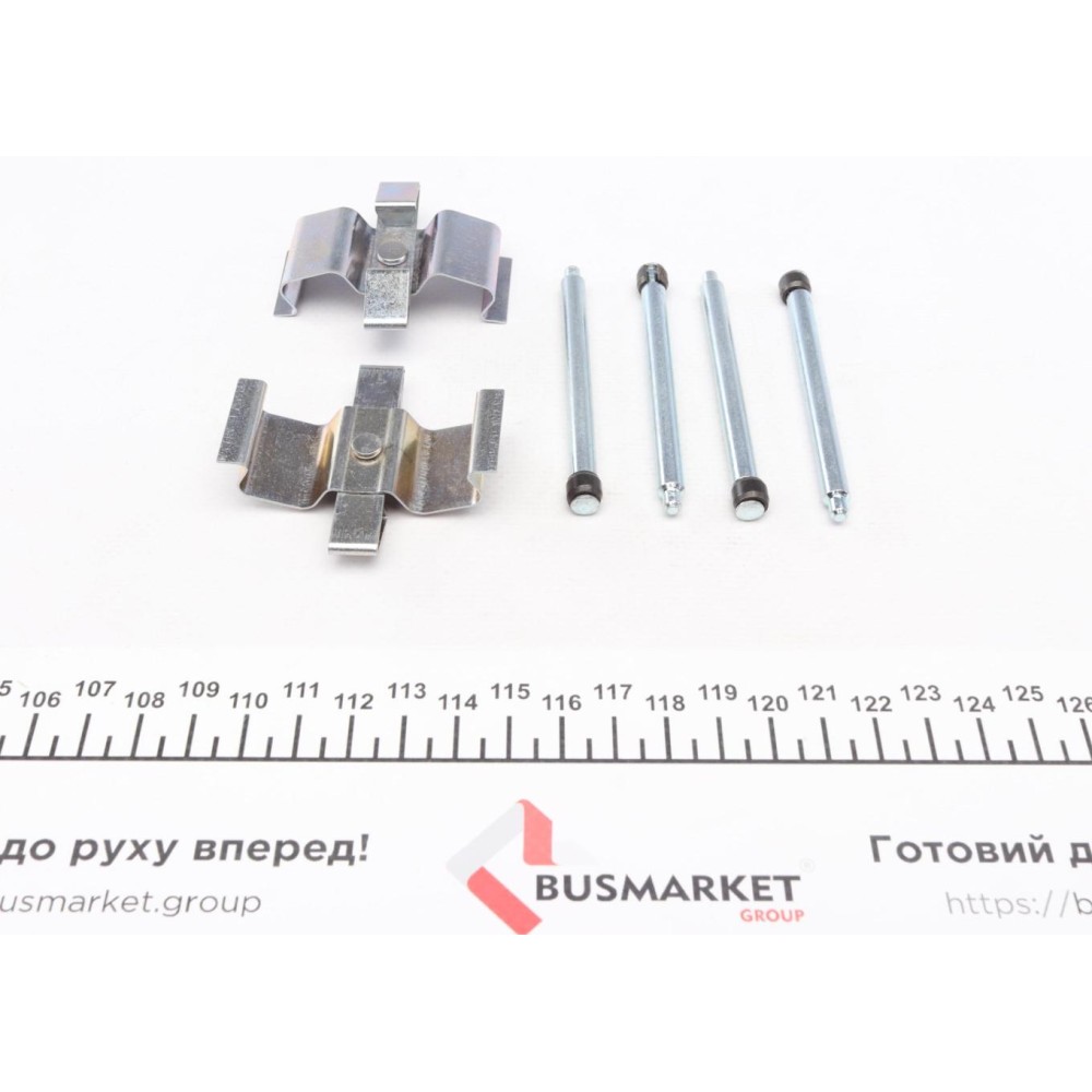 Планка супорта (заднього) прижимна (к-кт) MB E-class (W210)/S-class (W140) 91-10 (Ate)