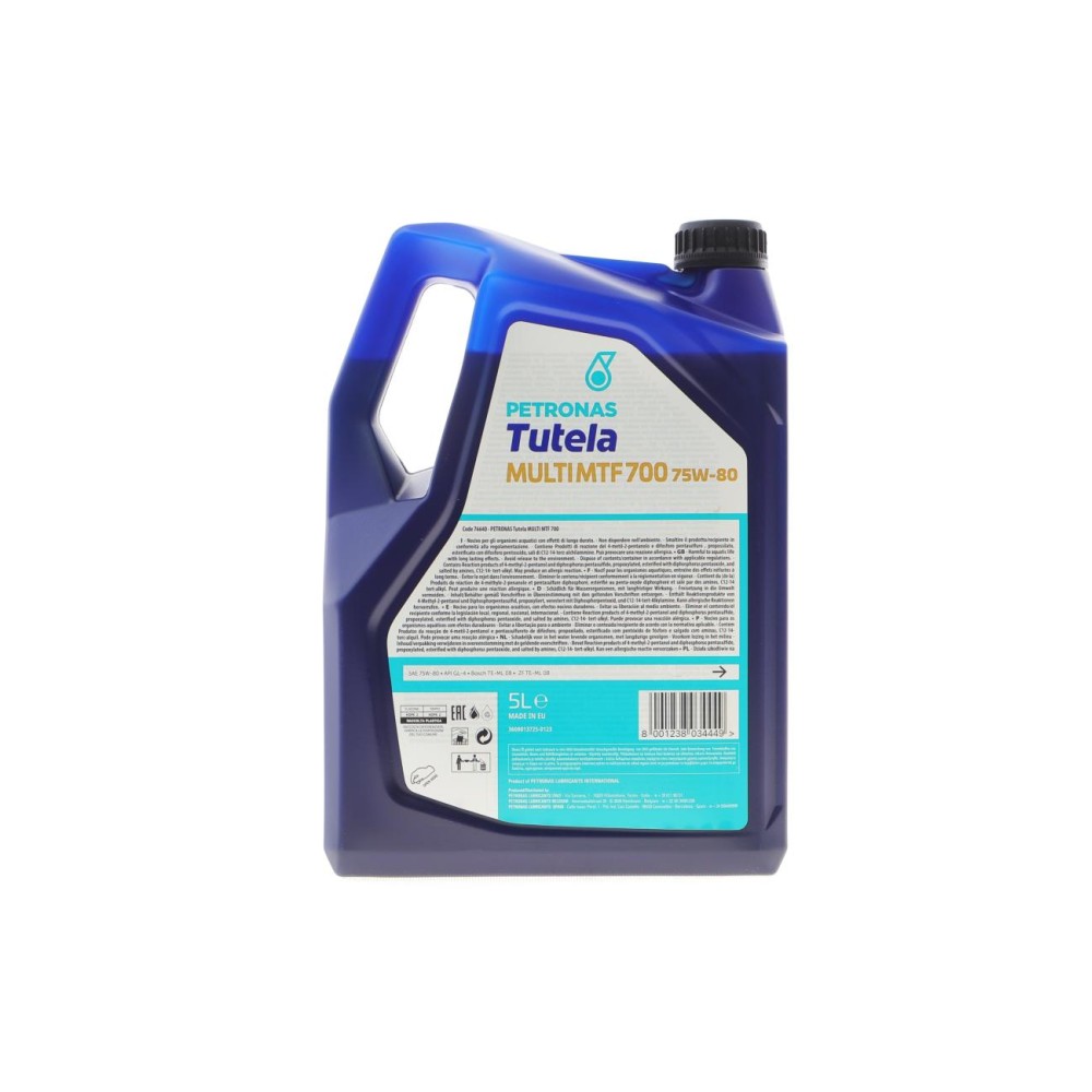 Олива 75W80 TUTELA MULTI MTF 700 (5L) (API GL-4/Fiat 9.55550-MZ12/BMW MTF LT-2/LT-3/LT-4)