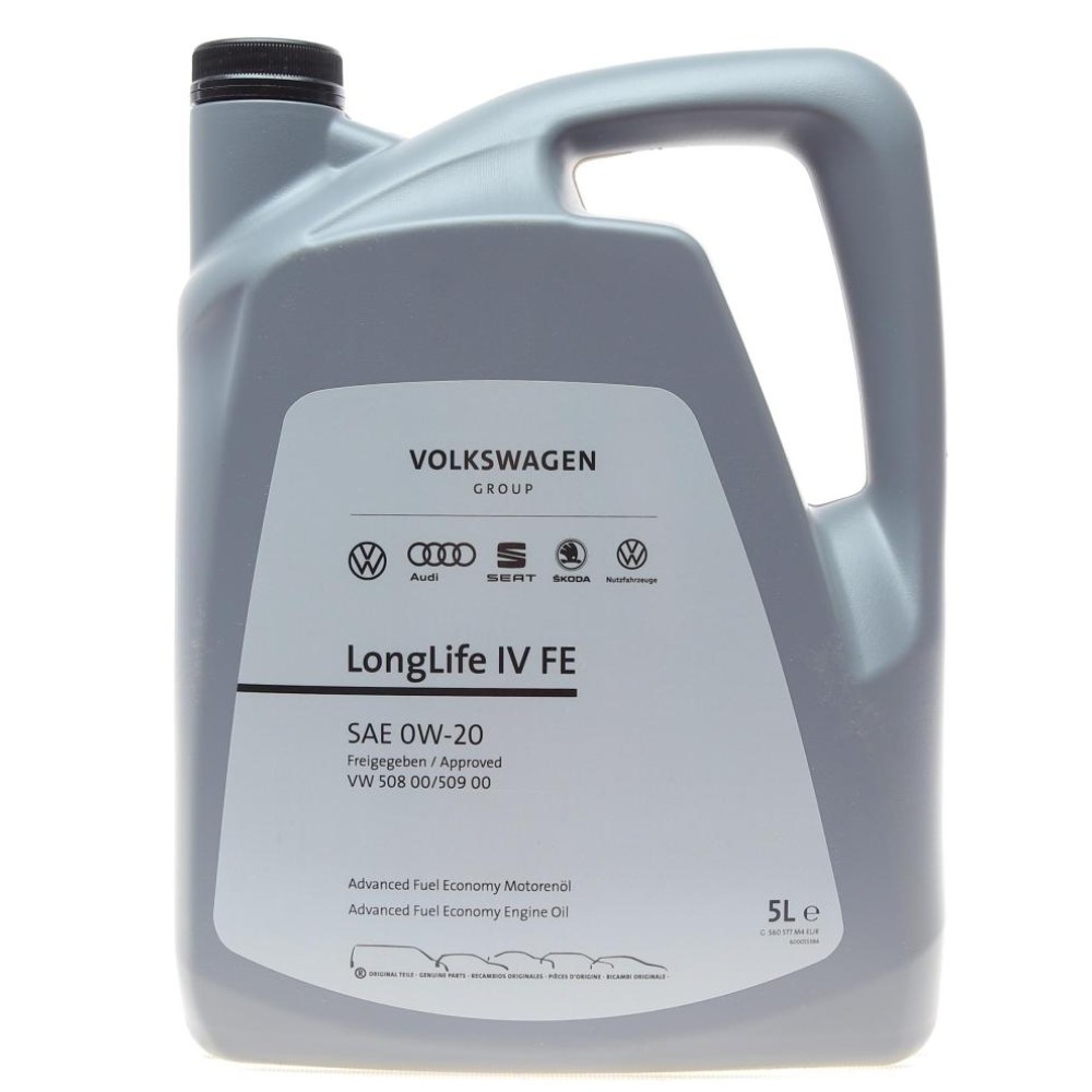 Олива 0W20 LongLife IV (5л) VW 508.00/509.00
