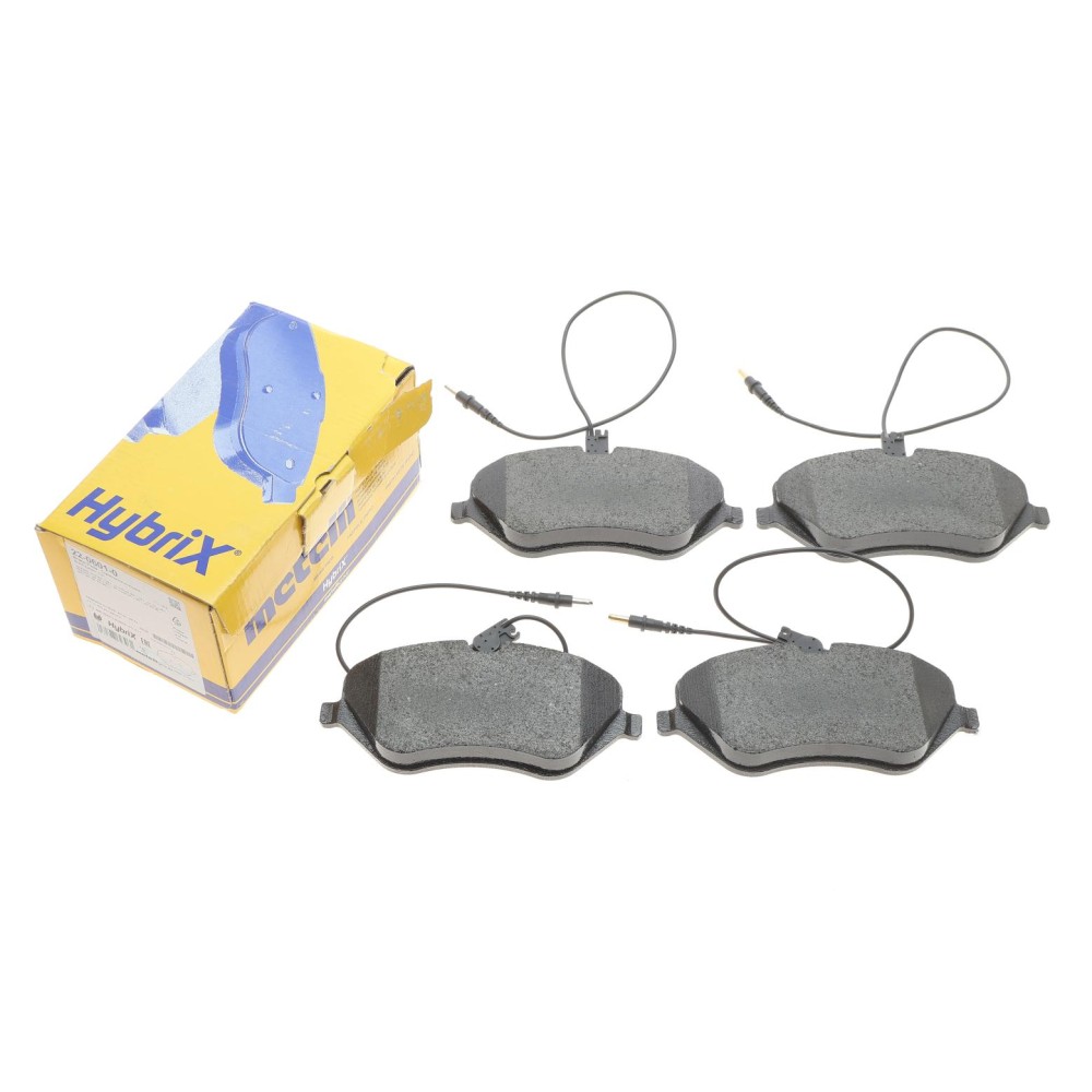 Колодки гальмівні (передні) Citroen C5 08-/C6 05-12/Peugeot 407 04-10/607 00-11 (+датчики) 