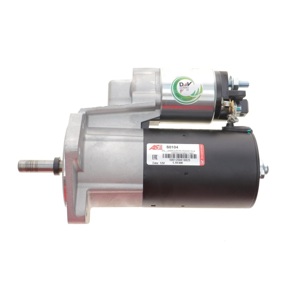 Стартер VW Caddy 1.4-1.6/1.9 SDI 95-03 (12V/1.1 kw) (z=9)