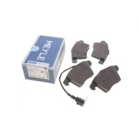 Колодки гальмівні (передні) VW T5 03- (20.1mm/18.7mm)