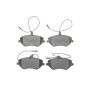 Колодки гальмівні (передні) Citroen C5 08-/C6 05-12/Peugeot 407 04-10/607 00-11 (+датчики) 